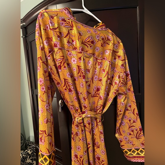 Free People Silk Party Robe - Picture 4 of 7